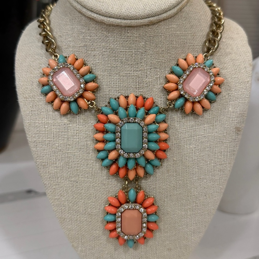 Multicolor Statement Necklace